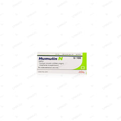 Humulin-N Injection 100Units/ml 10ml (1 Box = 1 Injection)
