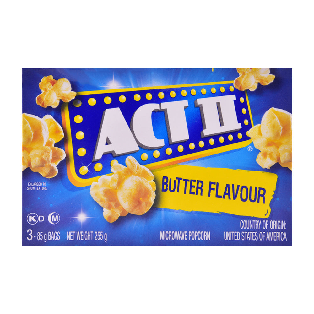 ACT2 POP CORN BUTTER 255 GM BASIC Default Title - MamasJan Grocery