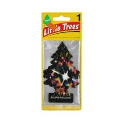 LITTLE TREES CARD AIR FRESHENER SUPERNOVA Default Title - MamasJan Grocery Nonfood
