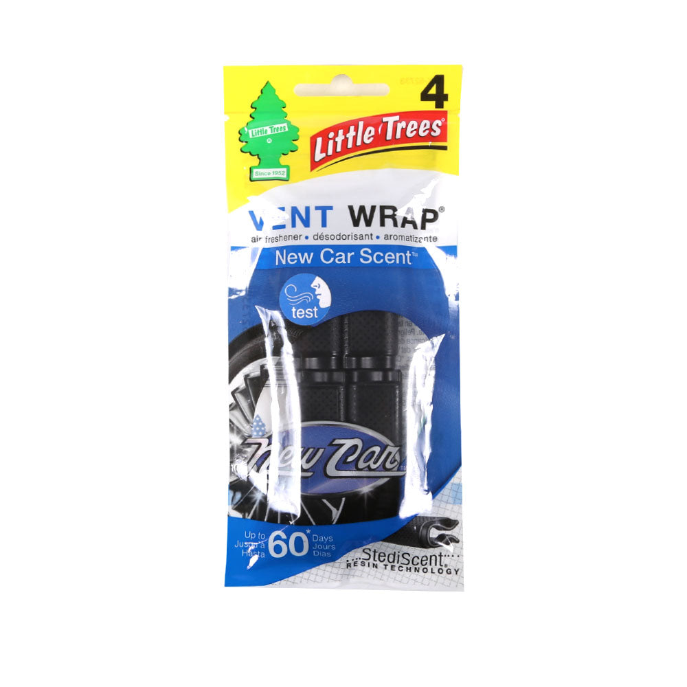 LITTLE TREES AIR FRESHENER VENT WRAP NEW CAR SCENT Default Title - MamasJan Grocery Nonfood