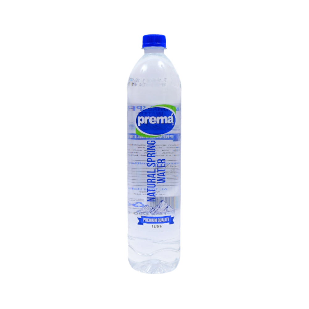 PREMA NATURAL SPRING WATER 1000 ML Default Title - MamasJan GroceryFoods