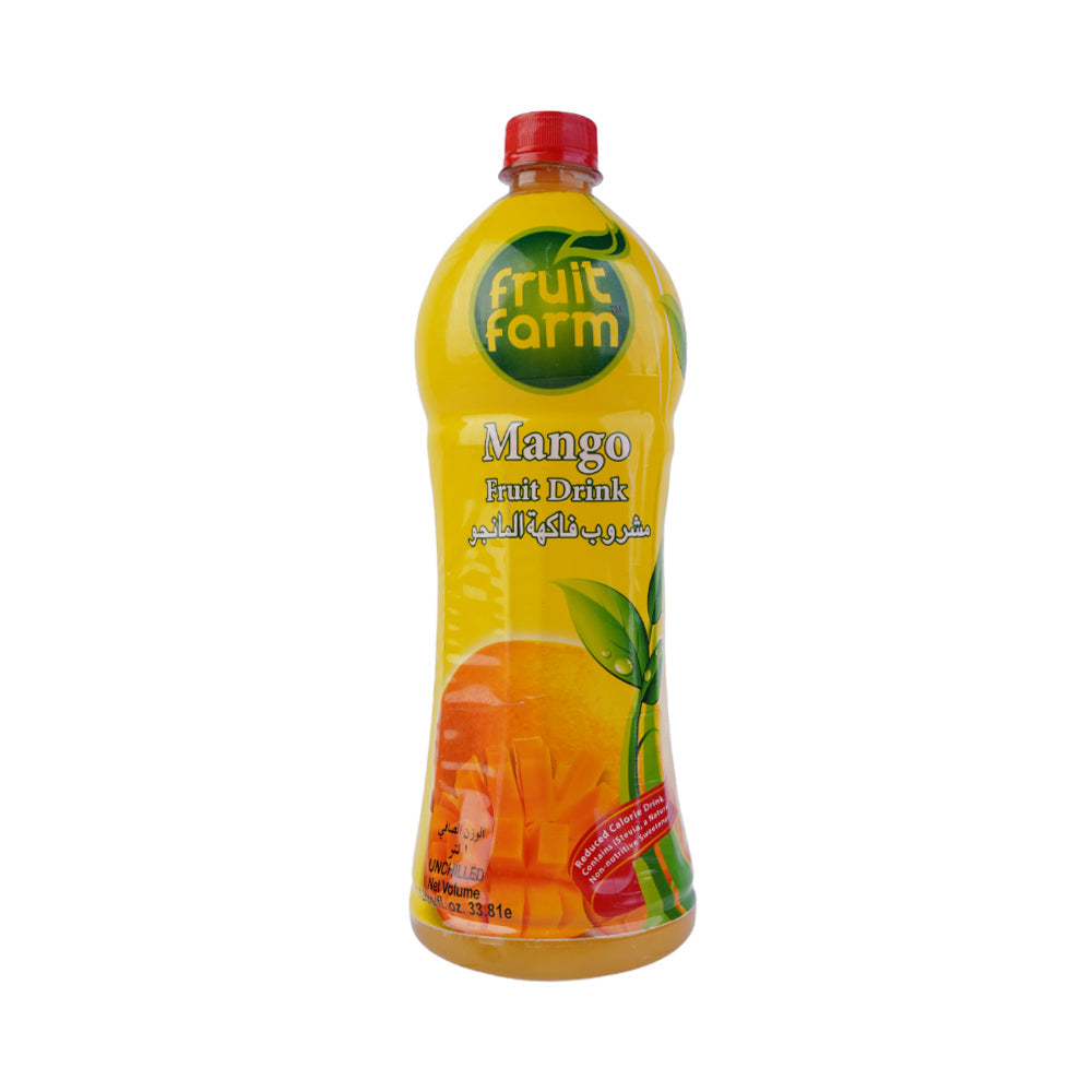 FRUIT FARM MANGO FRUIT DRINK BOTTLE 1LTR Default Title - MamasJan Grocery