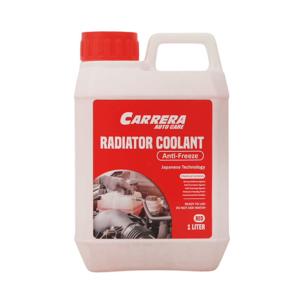 RADIATOR COOLANT SUPER ANTI FREEZ RED (GLYC 50%) 1 LTR Default Title - MamasJan Grocery Nonfood
