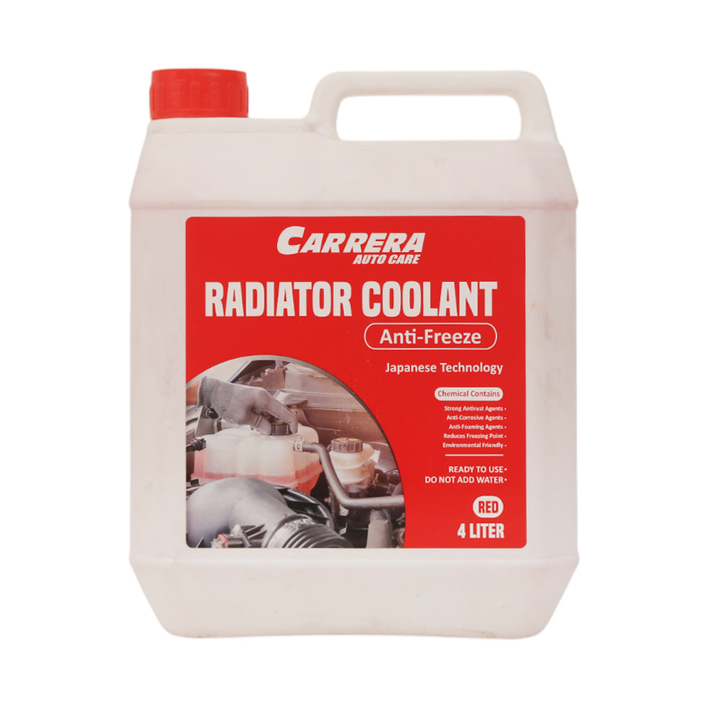 RADIATOR COOLANT SUPER ANTI FREEZ RED (GLYC 50%) 4 LTR Default Title - MamasJan Grocery Nonfood