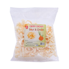 AUK FOODS RINGO CROWN SOUR & ONION 40 GM Default Title - MamasJan GroceryFoods