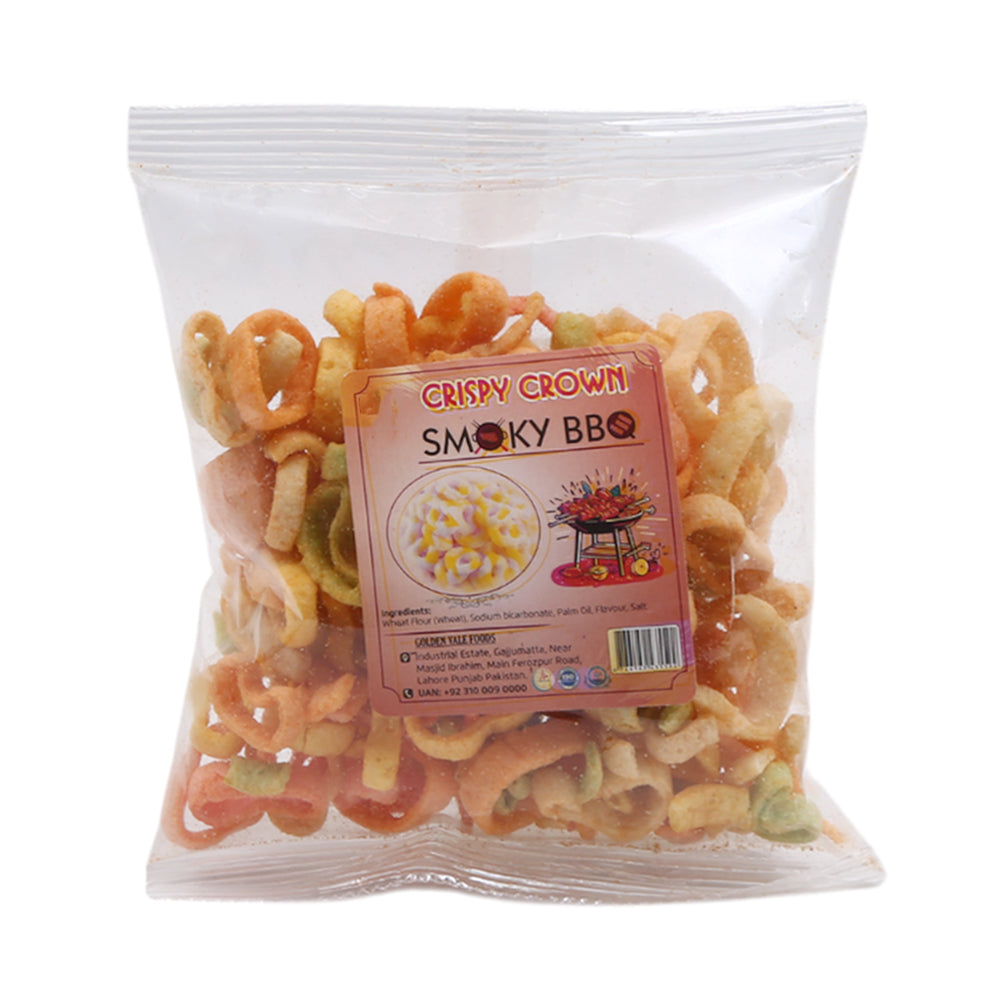 AUK FOODS RINGO CROWN SMOKY BBQ 40 GM Default Title - MamasJan GroceryFoods