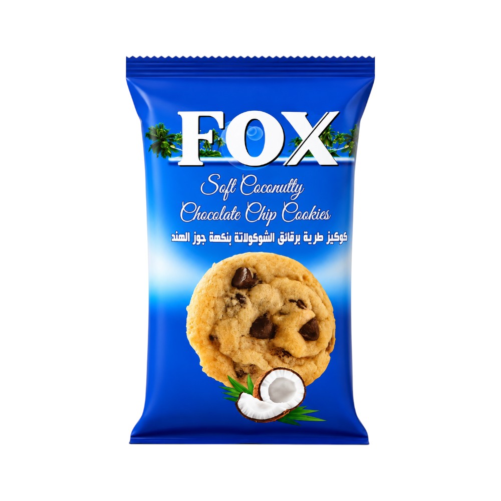 FOX SOFE COCONUTTY COOKIES 180 GM Default Title - MamasJan Grocery Food