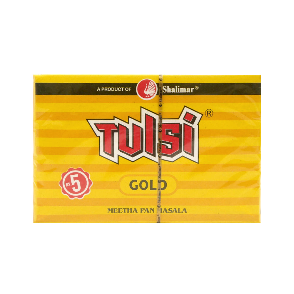 TULSI GOLD MEETHA PAN MASALA SUPARI BOX 48 PC Default Title - MamasJan Grocery Food