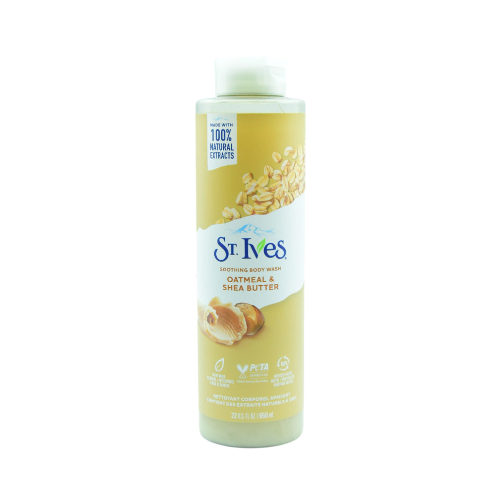 ST.IVES BODY WASH SOOTHING OATMEAL & SHEA BUTTER 650 ML Default Title - MamasJan skincare