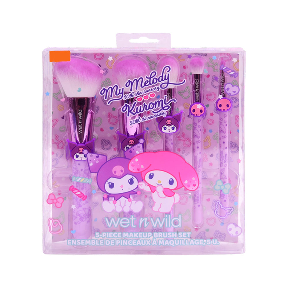 WET N WILD 5PC MAKEUP BRUSH SET Default Title - MamasJan Makeup