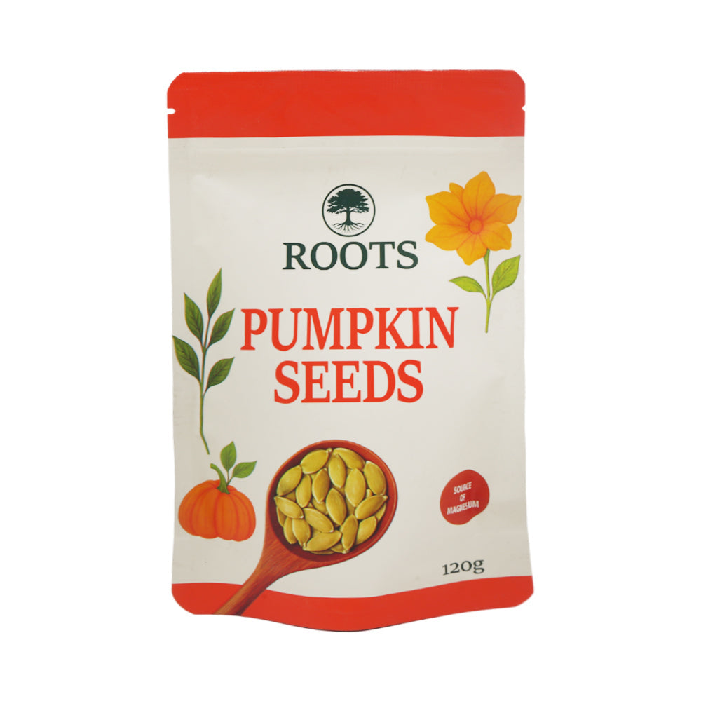 ROOTS PUMPKIN SEEDS 120 GM Default Title - MamasJan Grocery