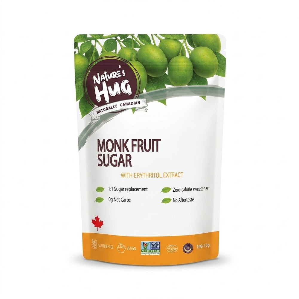 N HUG HUG MONK FRUIT SUGAR 198 GM Default Title - MamasJan Grocery Food