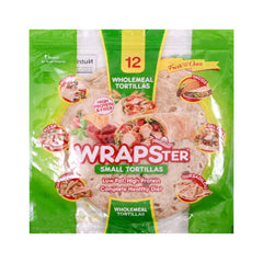 WRAPSTER WHOLEMEAL SMALL TORTILLAS Default Title - MamasJan Grocery Food