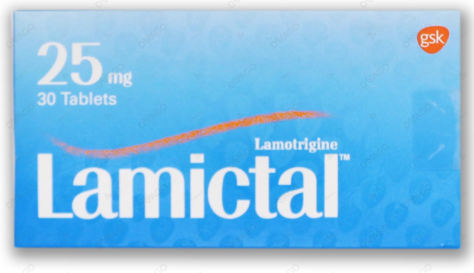 Lamictal Tablets 25mg (1 Box = 2 Strips) (1 Strip = 15 Tablets)