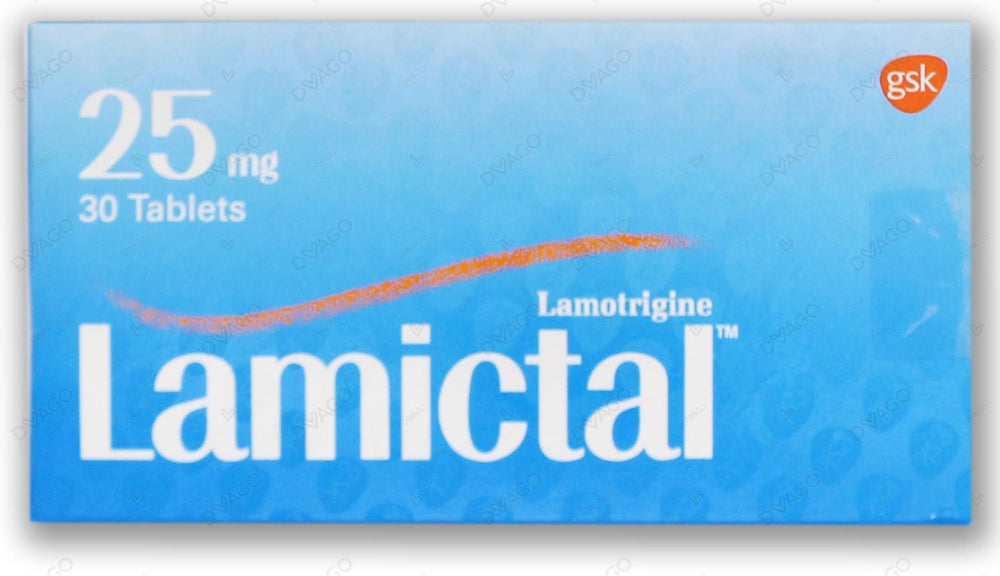 Lamictal Tablets 25mg (1 Box = 2 Strips) (1 Strip = 15 Tablets)