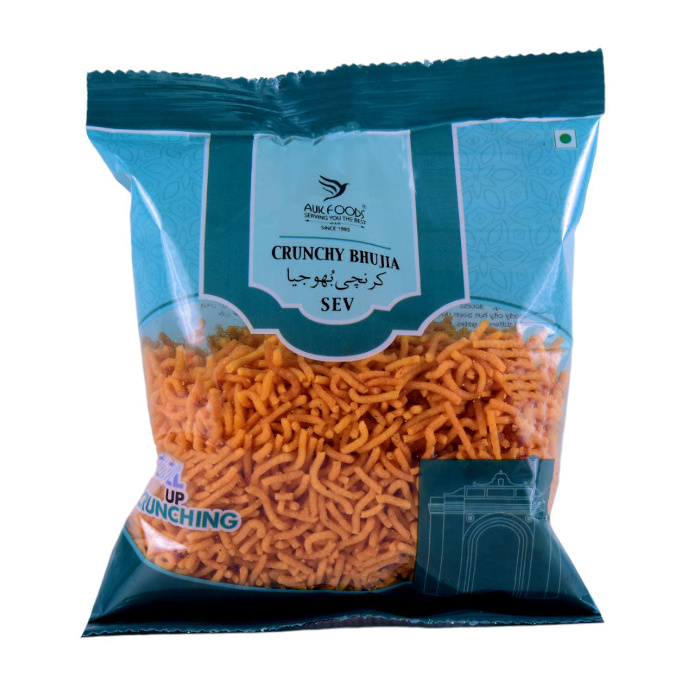 AUK FOOD CRUNCHY BHUJIA SEV 100 GM Default Title - MamasJan Grocery