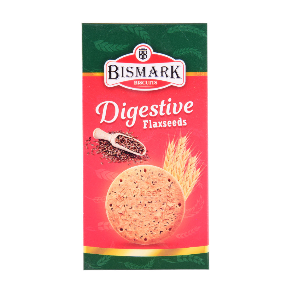 BISMARK BISCUITS DIGESTIVE FLAXSEEDS 160 GM Default Title - MamasJan GroceryFoods