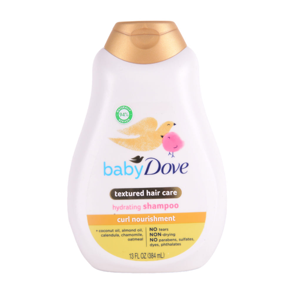 DOVE BABY SHAMPOO HAIR CARE CURL NOURISHMENT 384 ML Default Title - MamasJan Grocery Nonfood