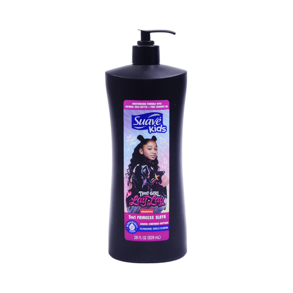 SUAVE KIDS SHAMPOO LAY LAY PRINCESS 3IN1 828 ML Default Title - MamasJan Grocery Non Foods