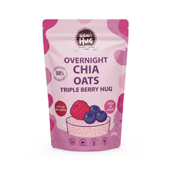 N HUG OVERNIGHT CHIA- OATS BERRY 284 GM Default Title - MamasJan Grocery Food