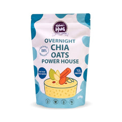 N HUG OVERNIGHT CHIA- OATS POWER HOUSE 284 GM Default Title - MamasJan Grocery Food