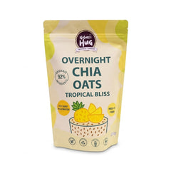 N HUG OVERNIGHT CHIA- OATS TROPICAL 284 GM Default Title - MamasJan Grocery Food