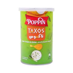 POPPIN CHIPS TAXOS SOUR CREAM & ONION 45 GM Default Title - MamasJan GroceryFoods