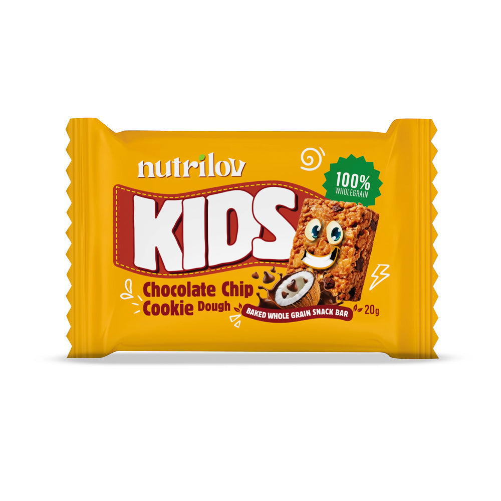 NUTRILOV KIDS CHOCOLATE CHIP COOKIE DOUGH 20G BAR Default Title - MamasJan Grocery Food