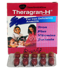 Theragran-H Tablets (1 Strip = 10 Tablets)