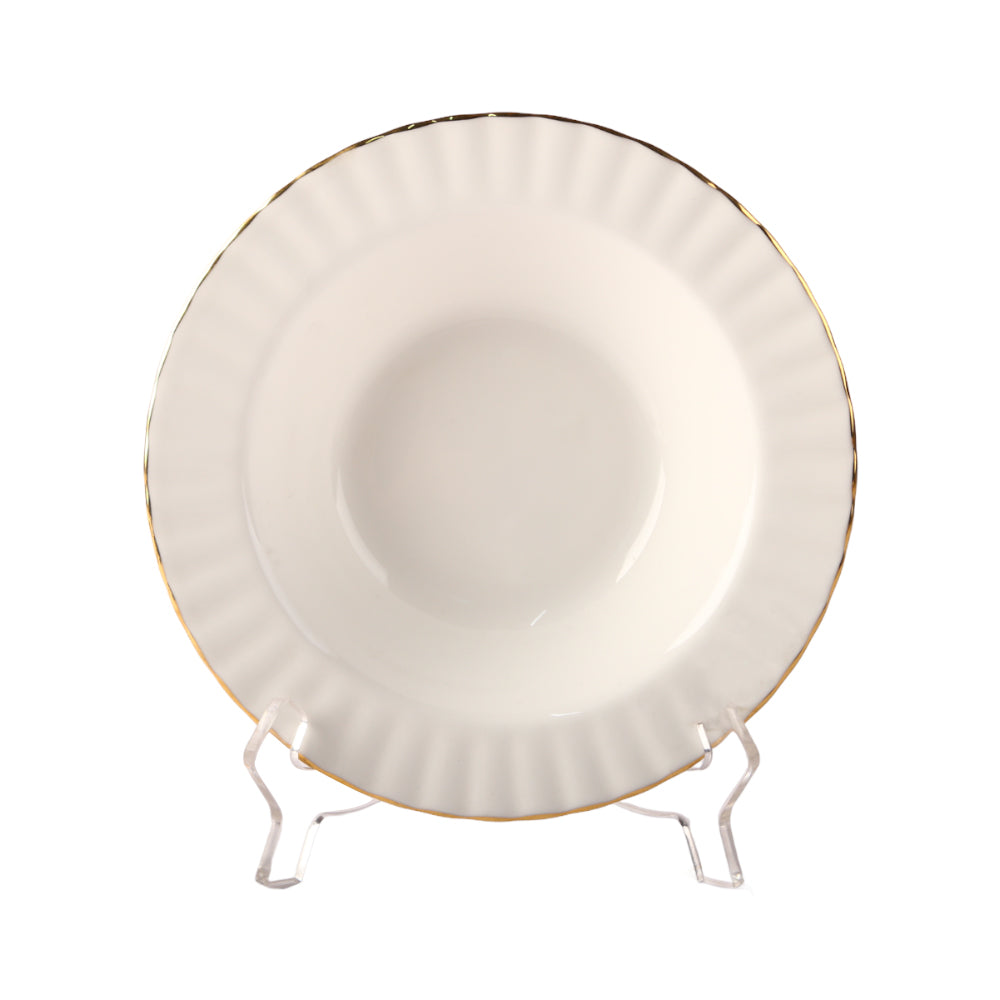 PLATE DEEP ROYAL ALBERT VALDOR/21CM Default Title - MamasJan Crockery