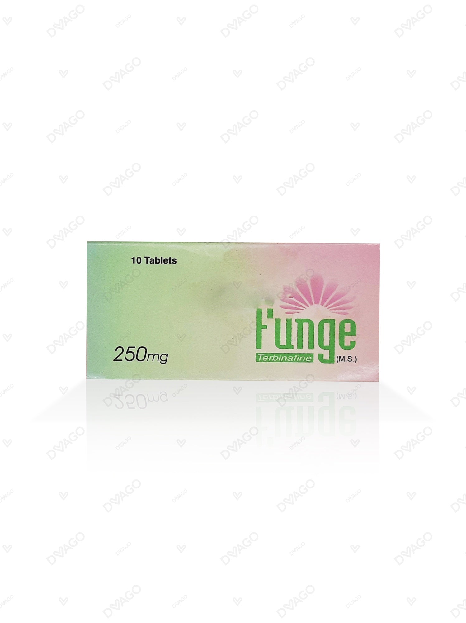 Funge Tablets 250mg (1 Box = 2 Strips) (1 Strip = 5 Tablets)