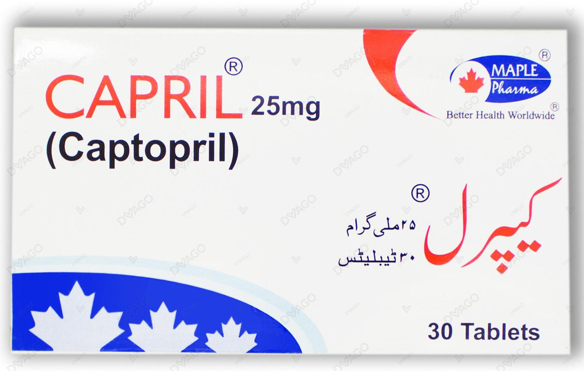 Capril Tablets 25mg (1 Box = 3 Strips) (1 Strip = 10 Tablets)