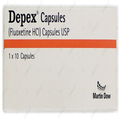 Depex Capsules 20mg (1 Box = 1 Strip)(1 Strip = 10 Capsules)