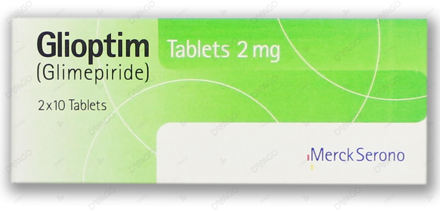 Glioptim Tablets 2mg (1 Strip = 10 Tablets)