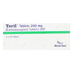 Teril Tablets 200mg (1 Box =  5 Strips) (1 Strip = 10 Tablets)