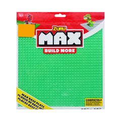 8345 ZURU MAX CONSTURCTION BASE PLATE 10X10 AKDM Default Title - MamasJan Toys