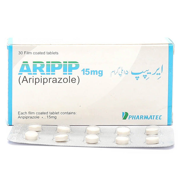 Aripip Tablets 15mg (1 Strip = 10 Tablets)