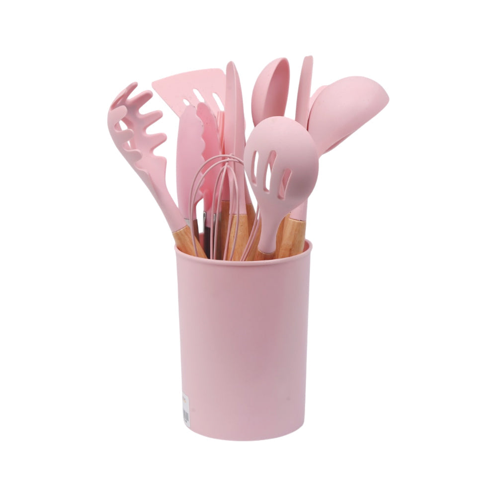 KITCHEN SPOON SET 12PC SLILICON 82166 AE Default Title - MamasJan Crockery