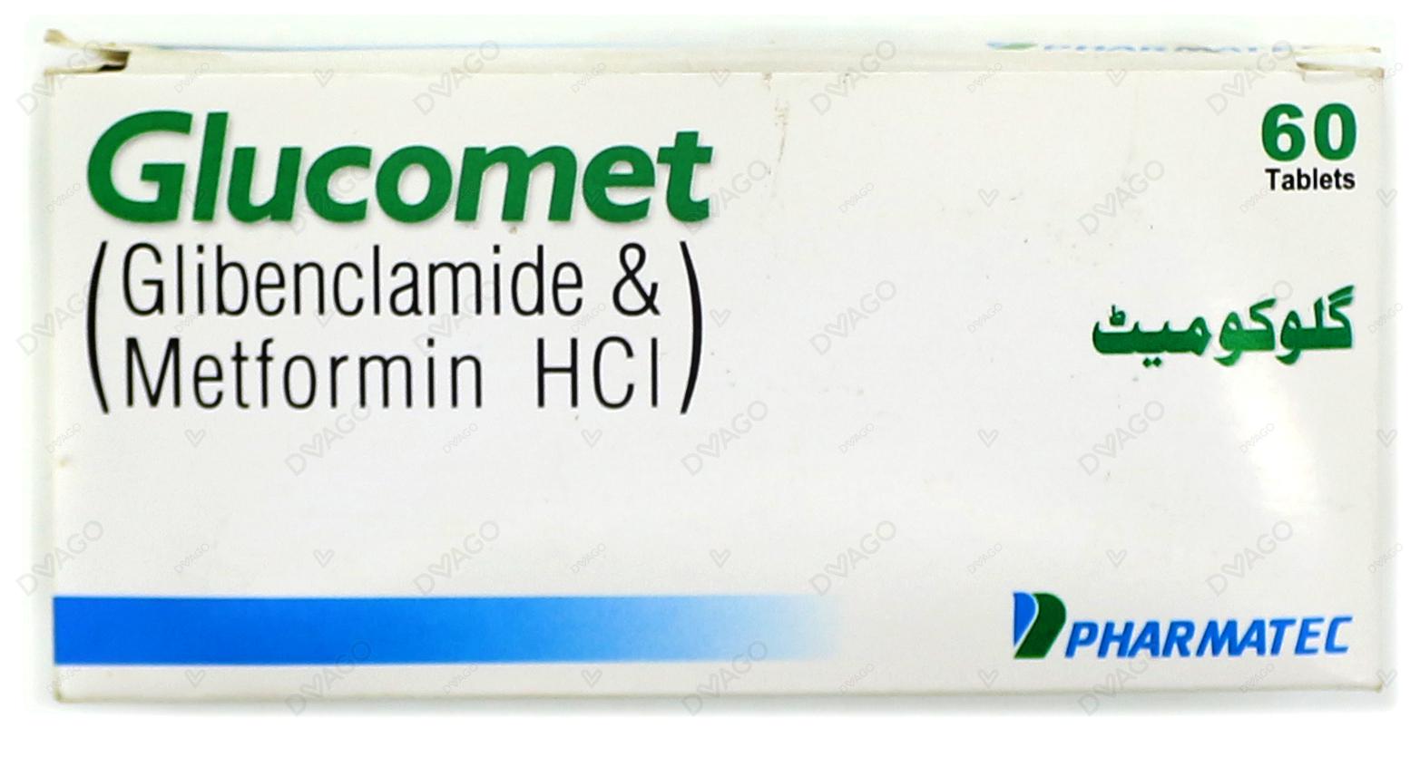 Glucomet Tablets 2.5/500mg (1 Strip = 10 Tablets)