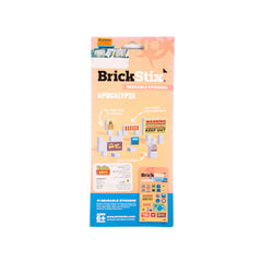 00321 BRICK STICKERS APOCALYPSE BASIC Default Title - MamasJan Toys