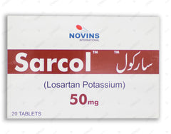 Sarcol Tablets 50mg (1 Box = 2 Strips) (1 Strip = 10 Tablets)