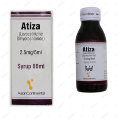 Atiza 60ml Syrup 2.5mg/5ml