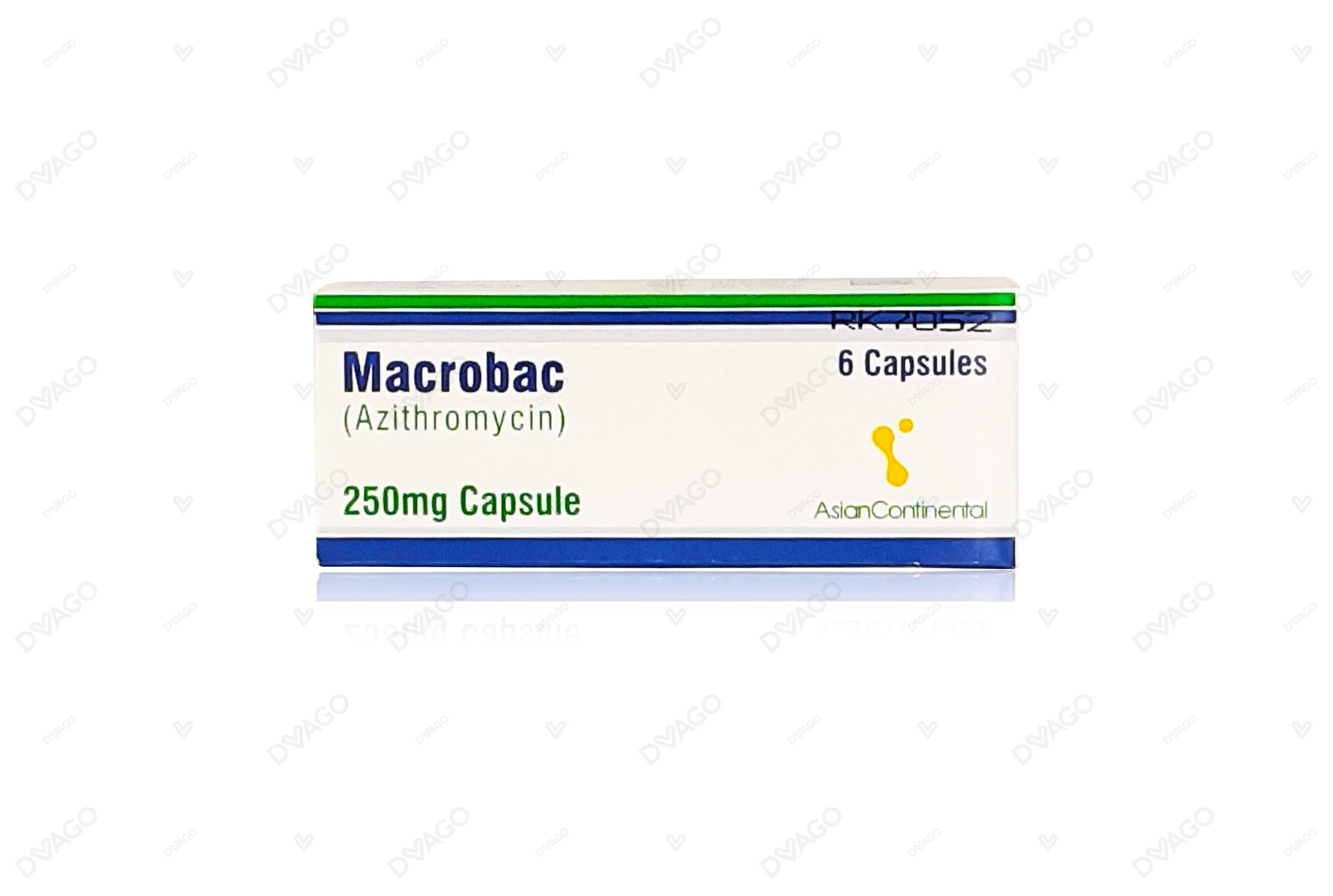 Macrobac Capsules 250mg (1 Box = 1 Strip)(1 Strip = 6 Capsules)
