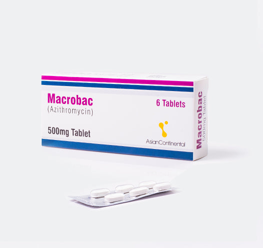 Macrobac Capsules 500mg (1 Box = 1 Strip)(1 Strip = 6 Capsules)