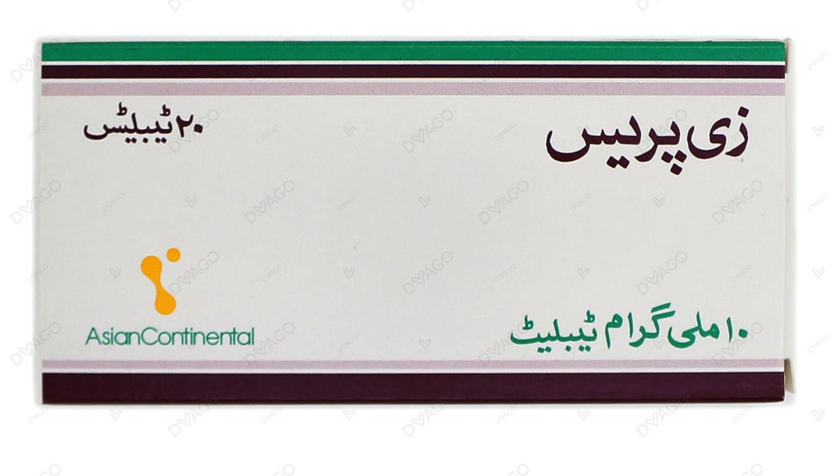 Zepres Tablets 10mg (1 Strip = 10 Tablets)