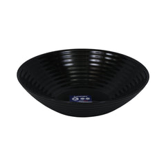 BOWL SALAD LUMINARC HARENA BLACK 20CM L8805 Default Title - MamasJan Crockery