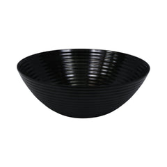 BOWL SALAD LUMINARC HARENA BLACK 21CM L8806 Default Title - MamasJan Crockery