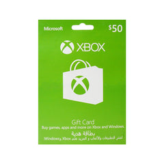 X BOX 50 $ CARD U.S.A Default Title - MamasJan Toys