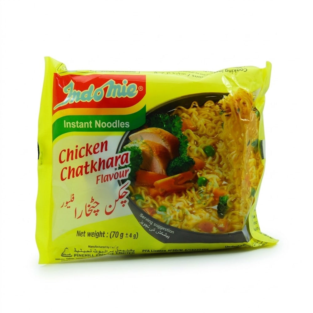 INDOMIE INSTANT NOODLES CHICKEN CHATKHARA 70 GM Default Title - MamasJan Grocery Food