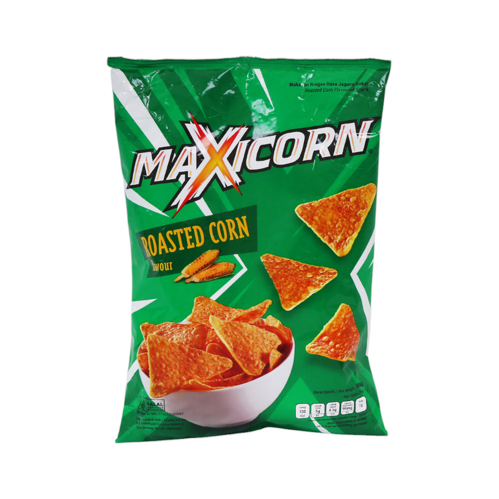 MAXICORN CHIPS ROASTED CORN 140 GM Default Title - MamasJan GroceryFoods